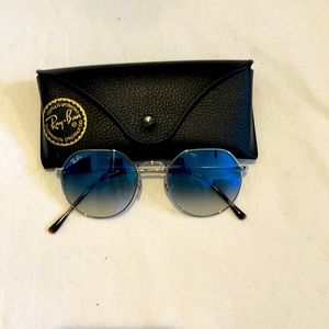 Ray Ban sunglasses blue lens
